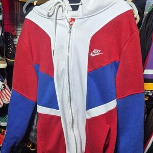 Nike Tri-Color Full-Zip Hoodie